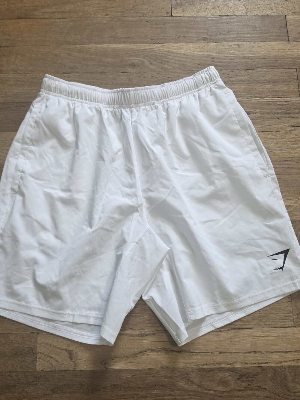 Gymshark Men’s White Athletic Training Shorts